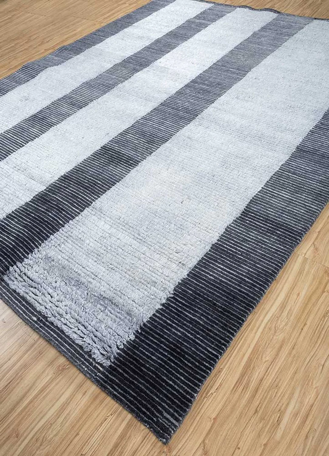 Wollteppich - 300 x 240 cm - silber - Image 2