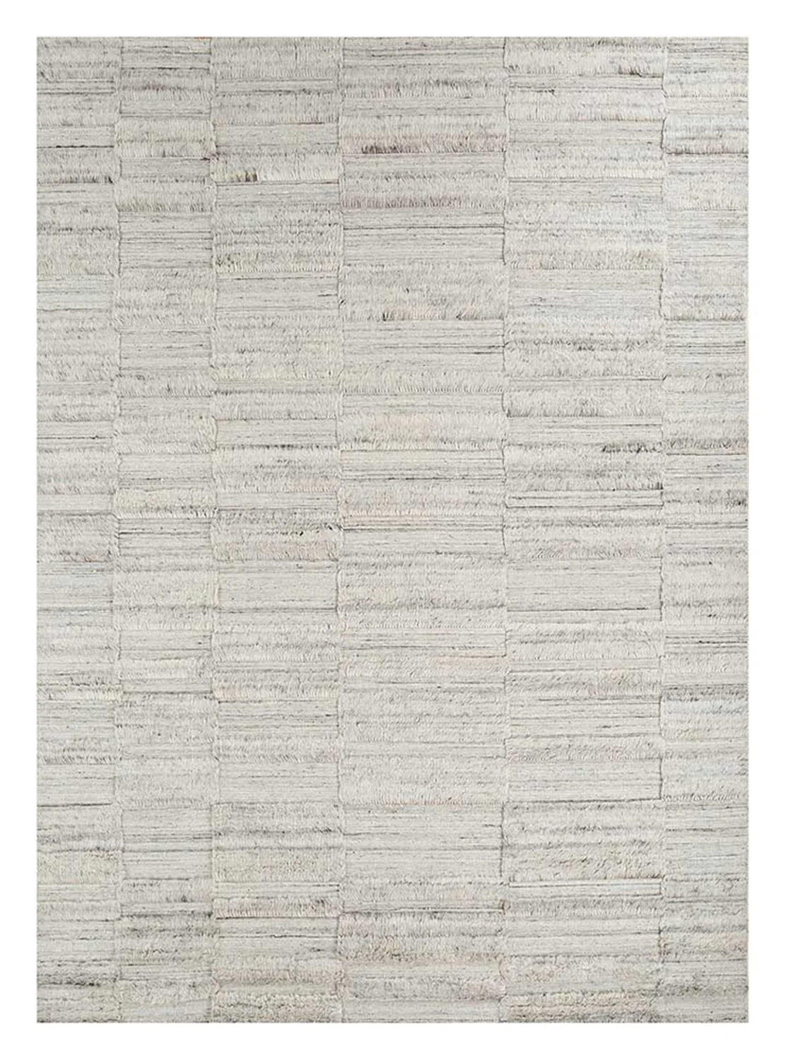 Wollteppich - 300 x 240 cm - weiß