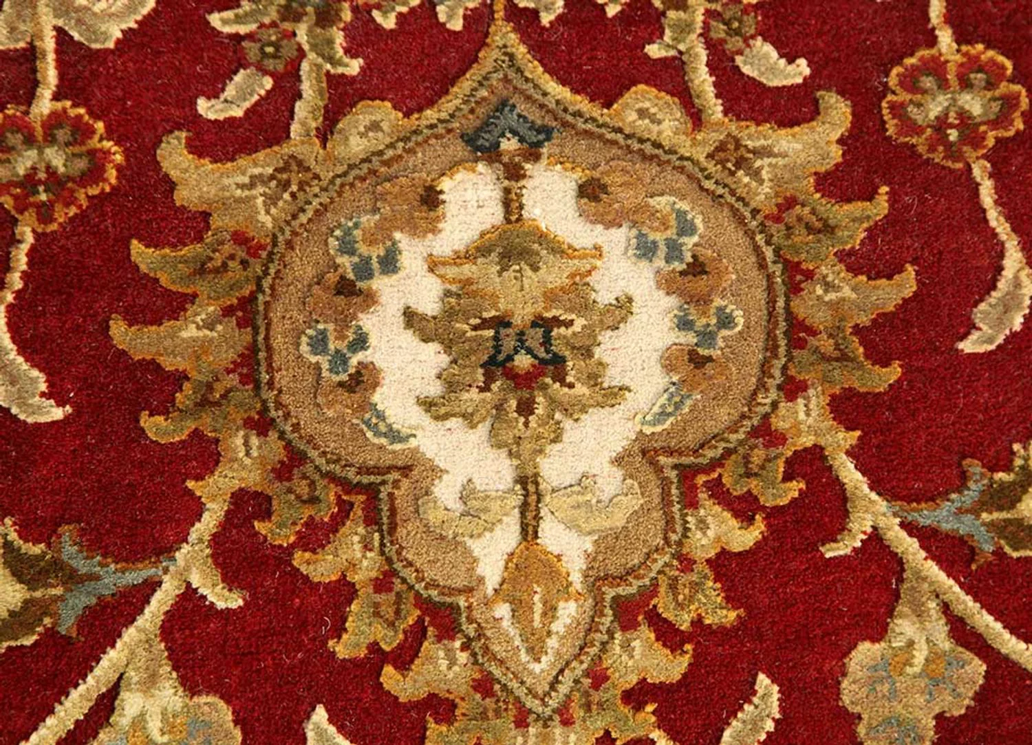 Wollteppich - 300 x 240 cm - weinrot - Image 4
