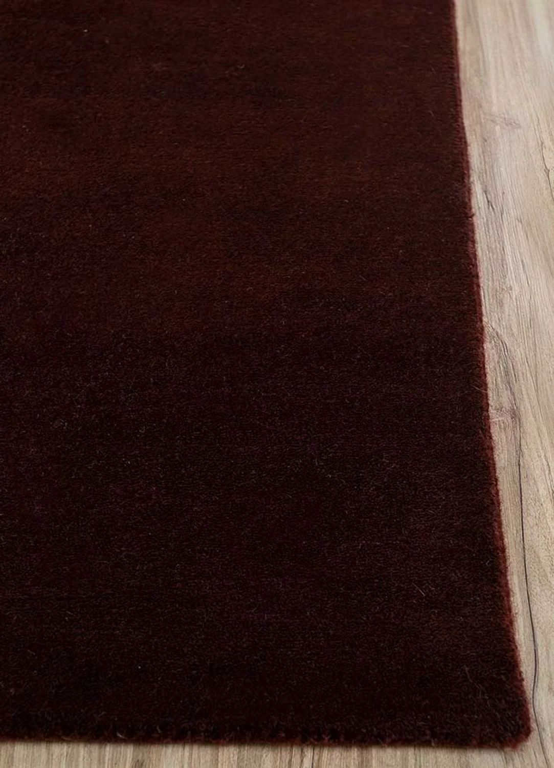 Wollteppich - 300 x 240 cm - weinrot - Image 3