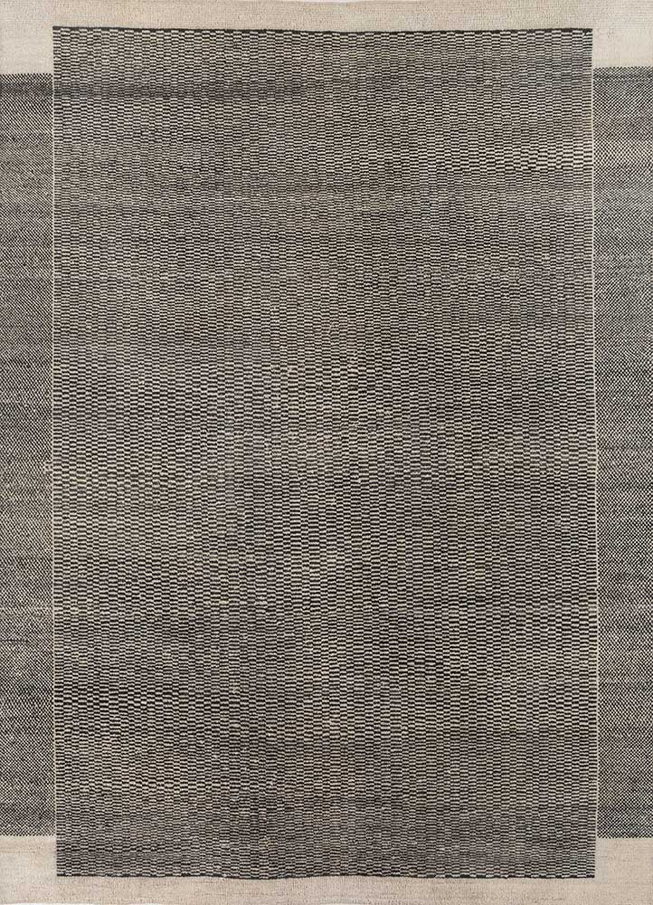 Wollteppich - 340 x 260 cm - grau