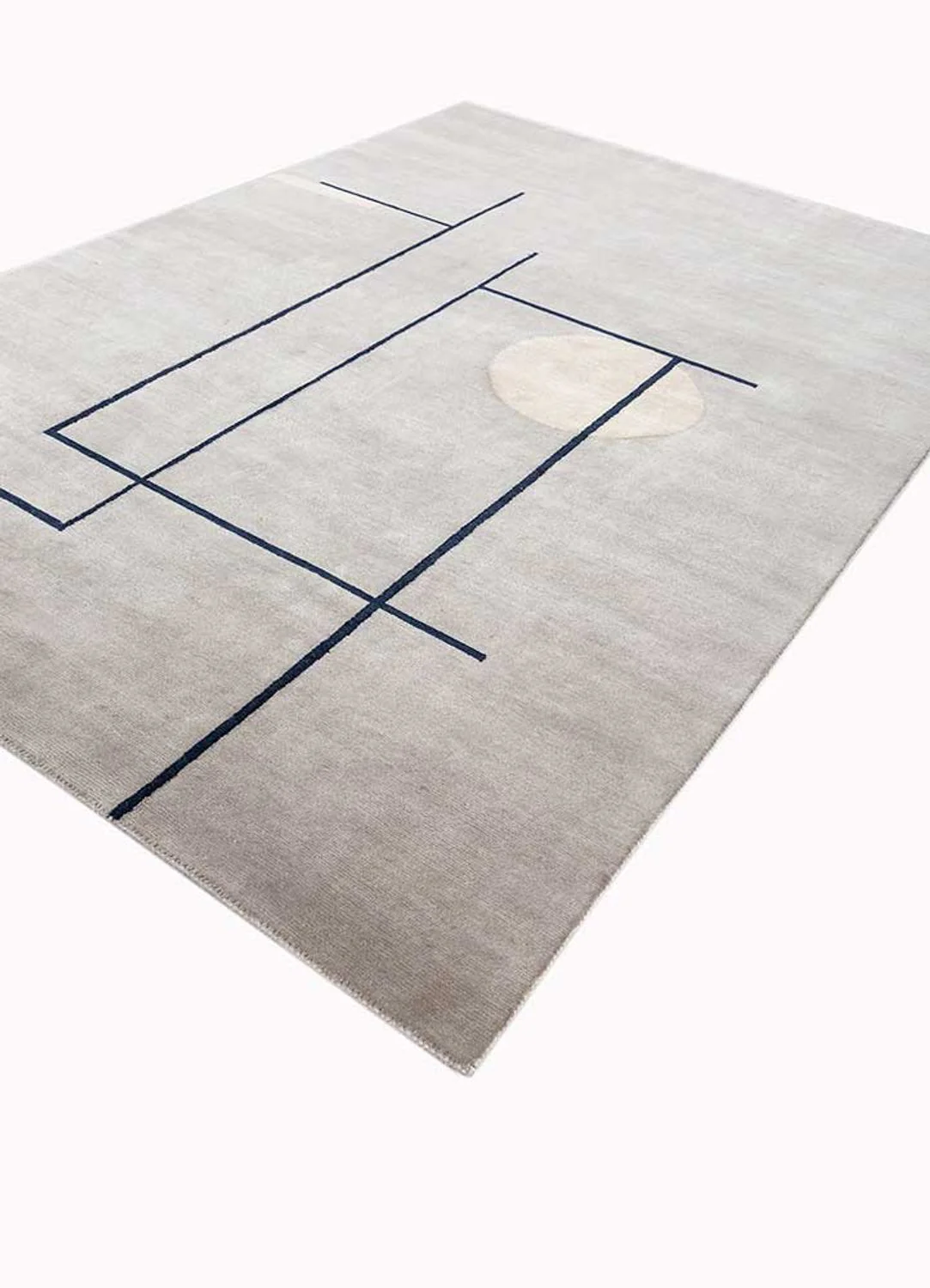 Wollteppich - 360 x 270 cm - grau - Image 2