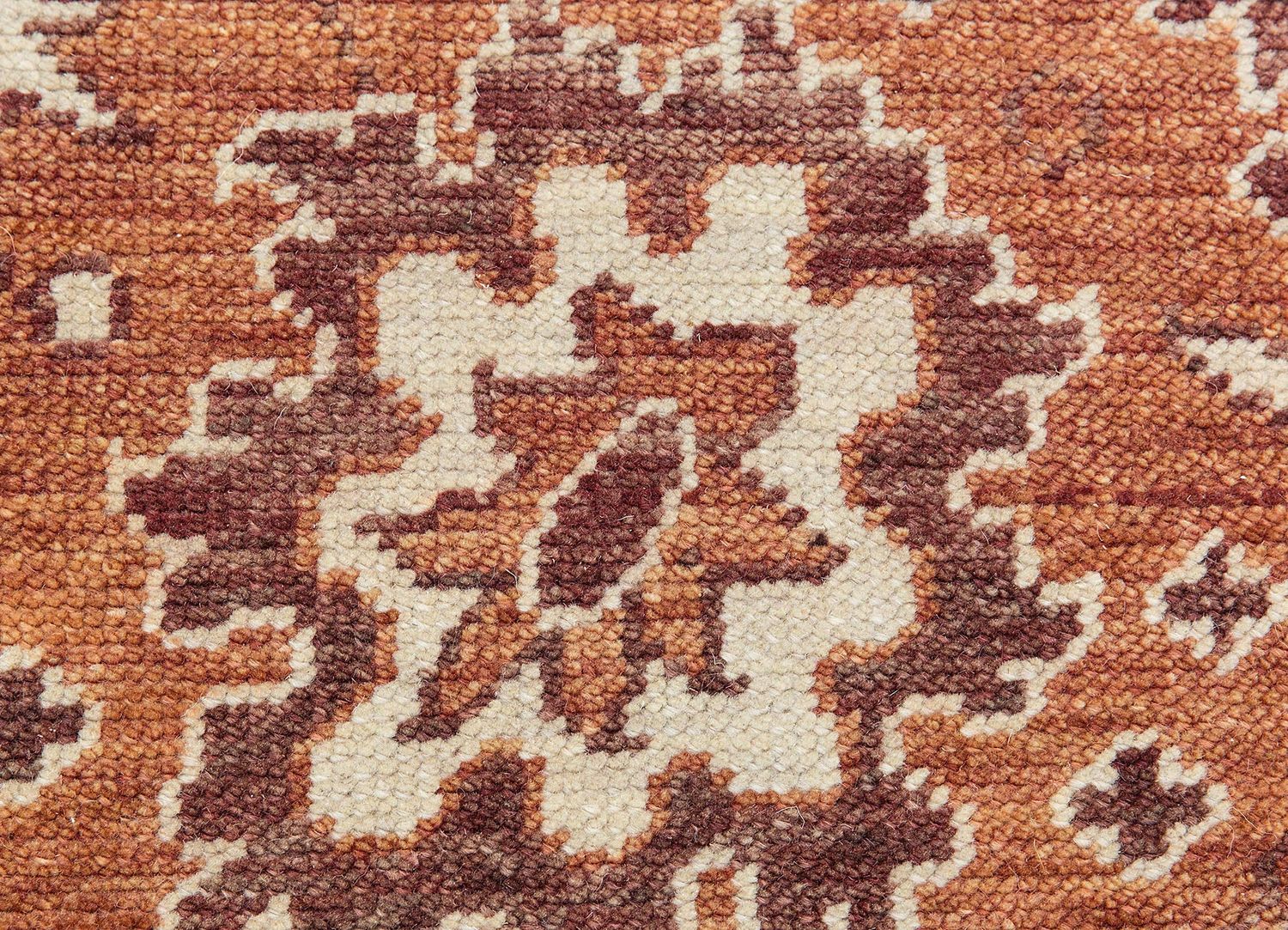 Wollteppich - 360 x 270 cm - orange - Image 4
