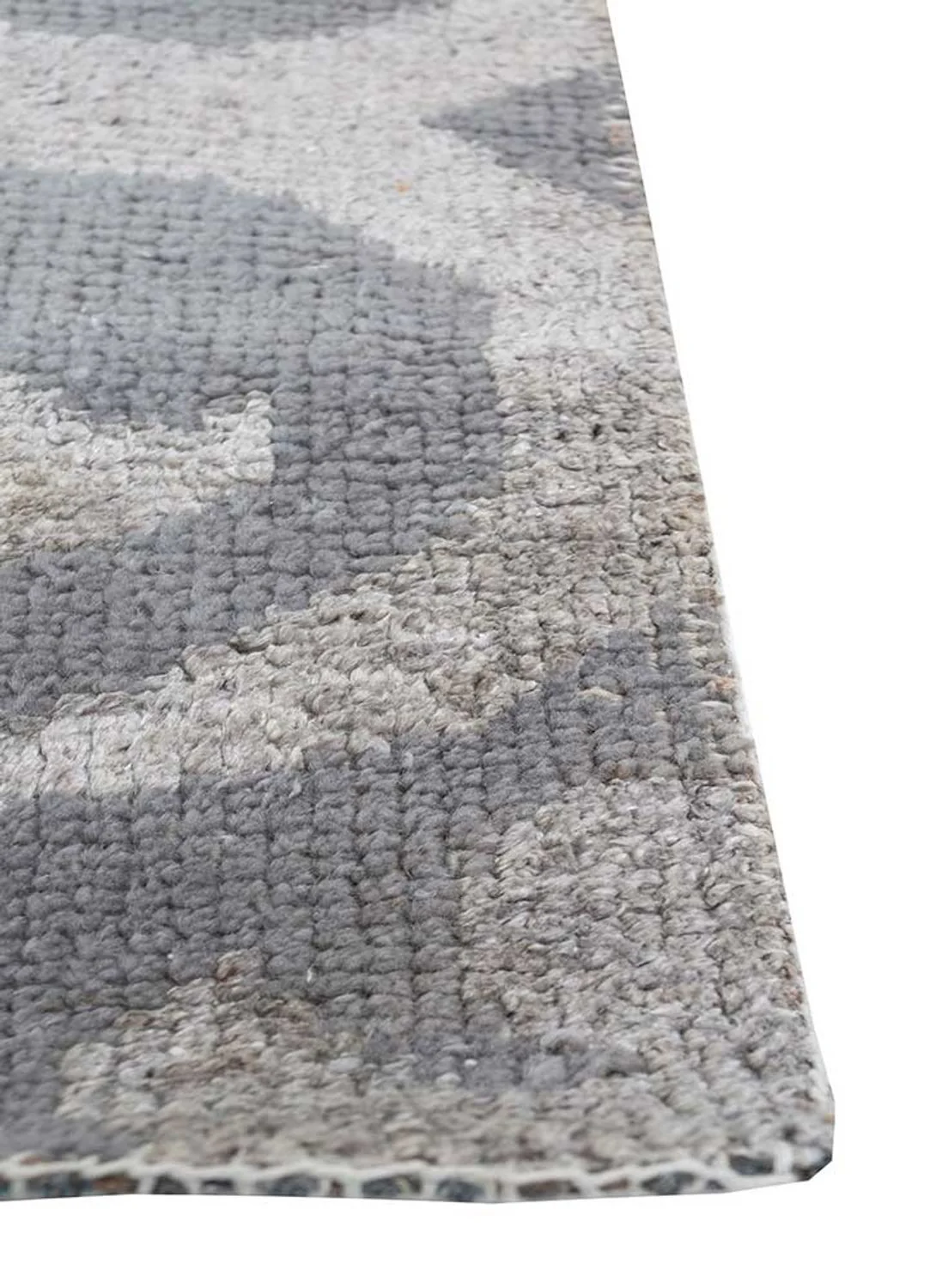 Wollteppich - 390 x 270 cm - hellgrau - Image 3