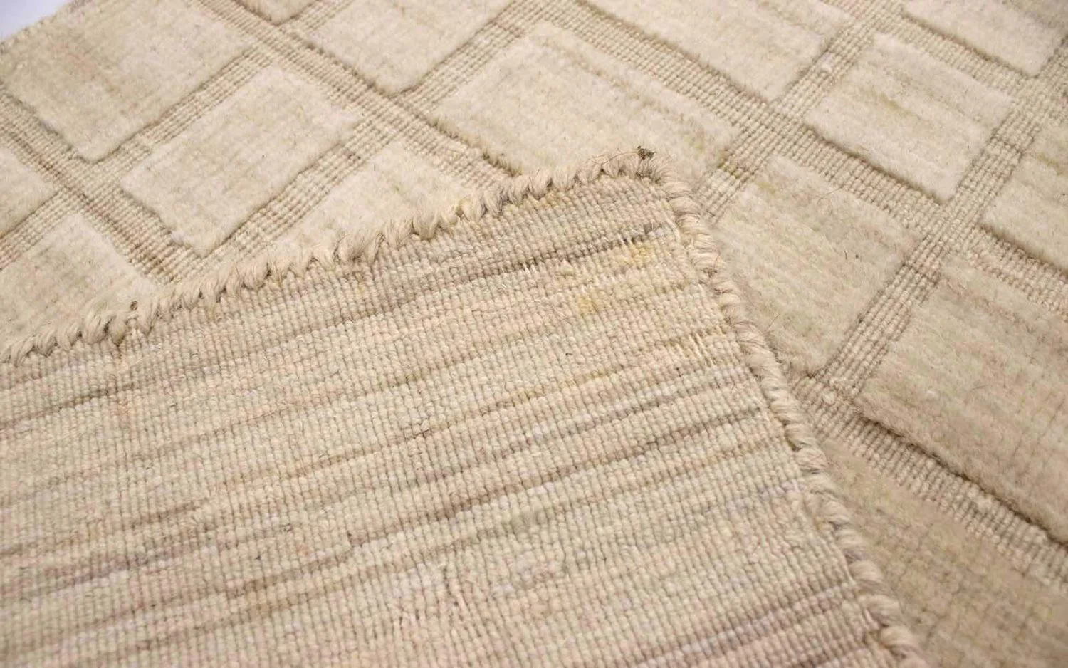 Wollteppich 89 x 55 cm Fußmatte - Image 3