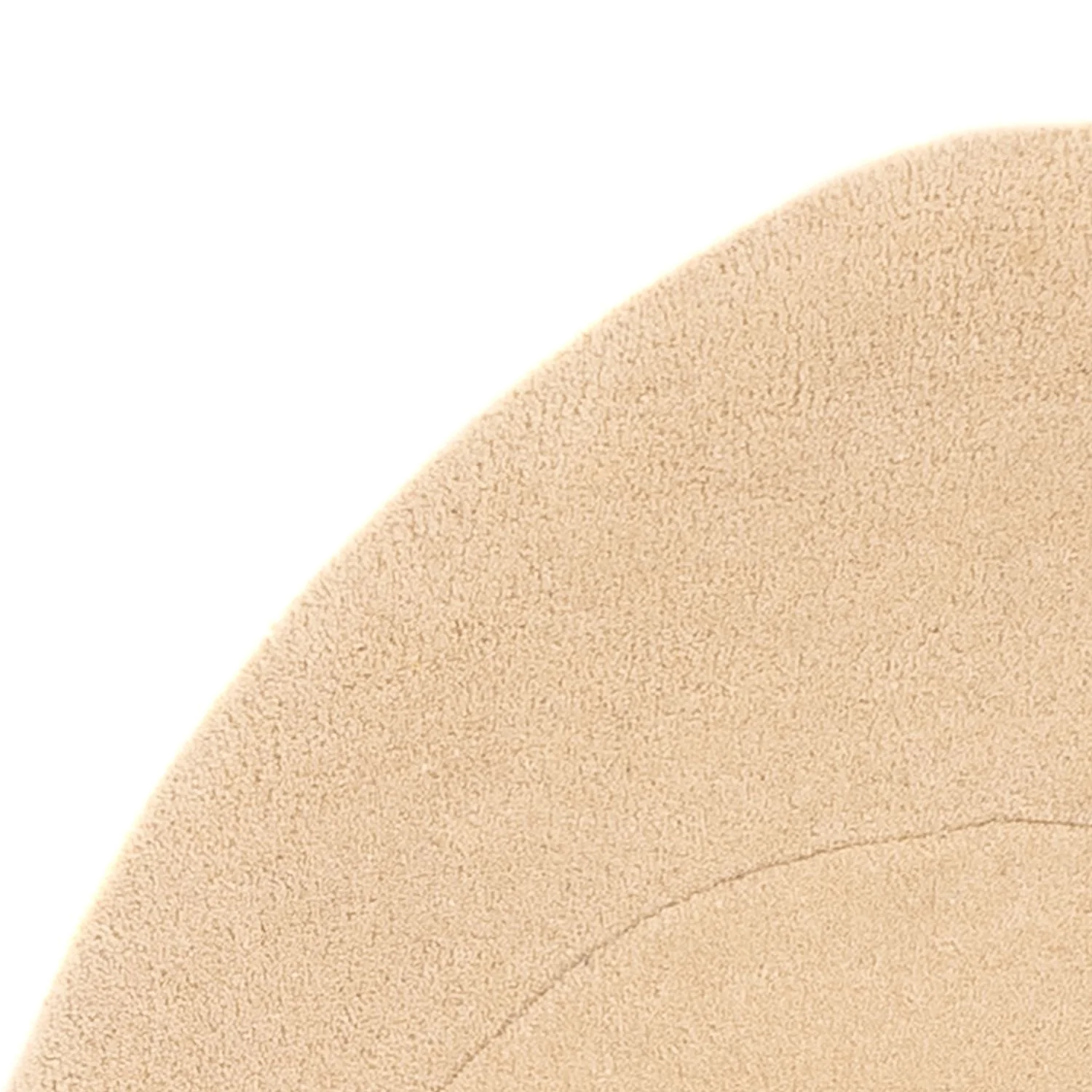 Wollteppich - 92 x 58 cm - beige - Image 3