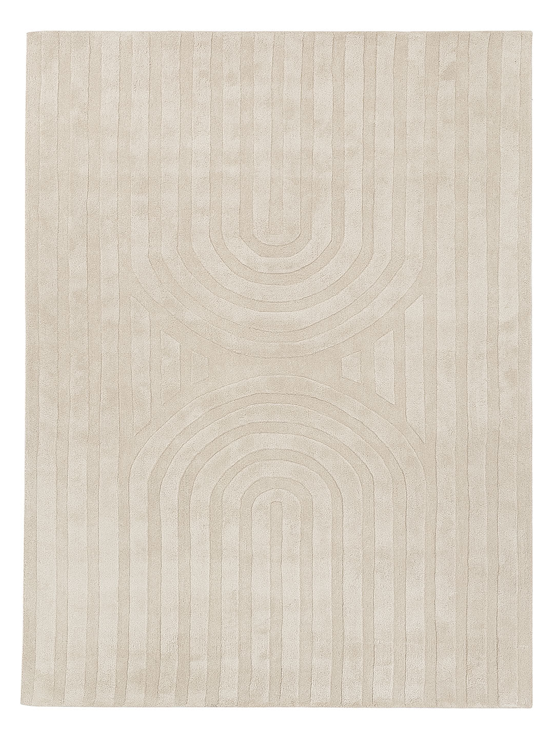 Wollteppich Labyrinth Lux