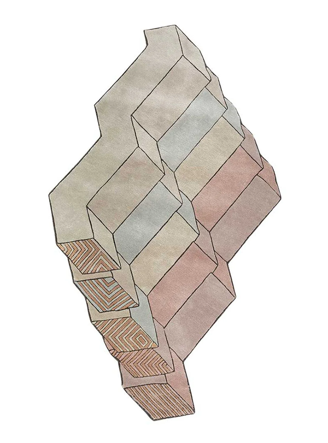 Wollteppich - Leandro - sonderform - Image 2
