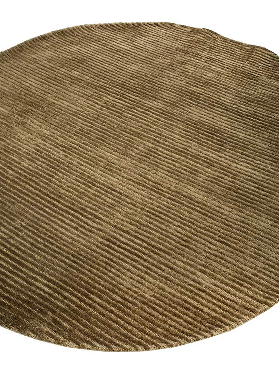 Wollteppich sonderform  - 210 x 165 cm - dunkelbeige - Image 2