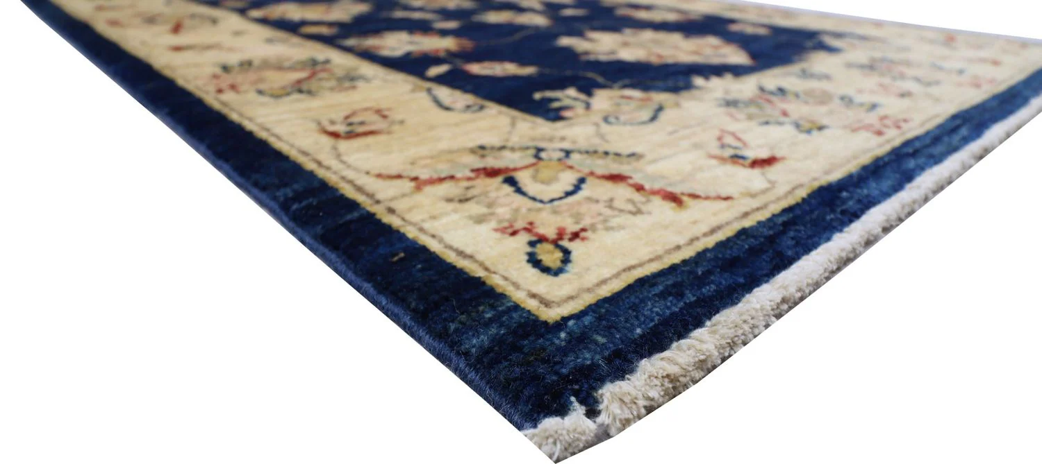 Ziegler Teppich 120 x 78 cm - dunkelblau - Image 3