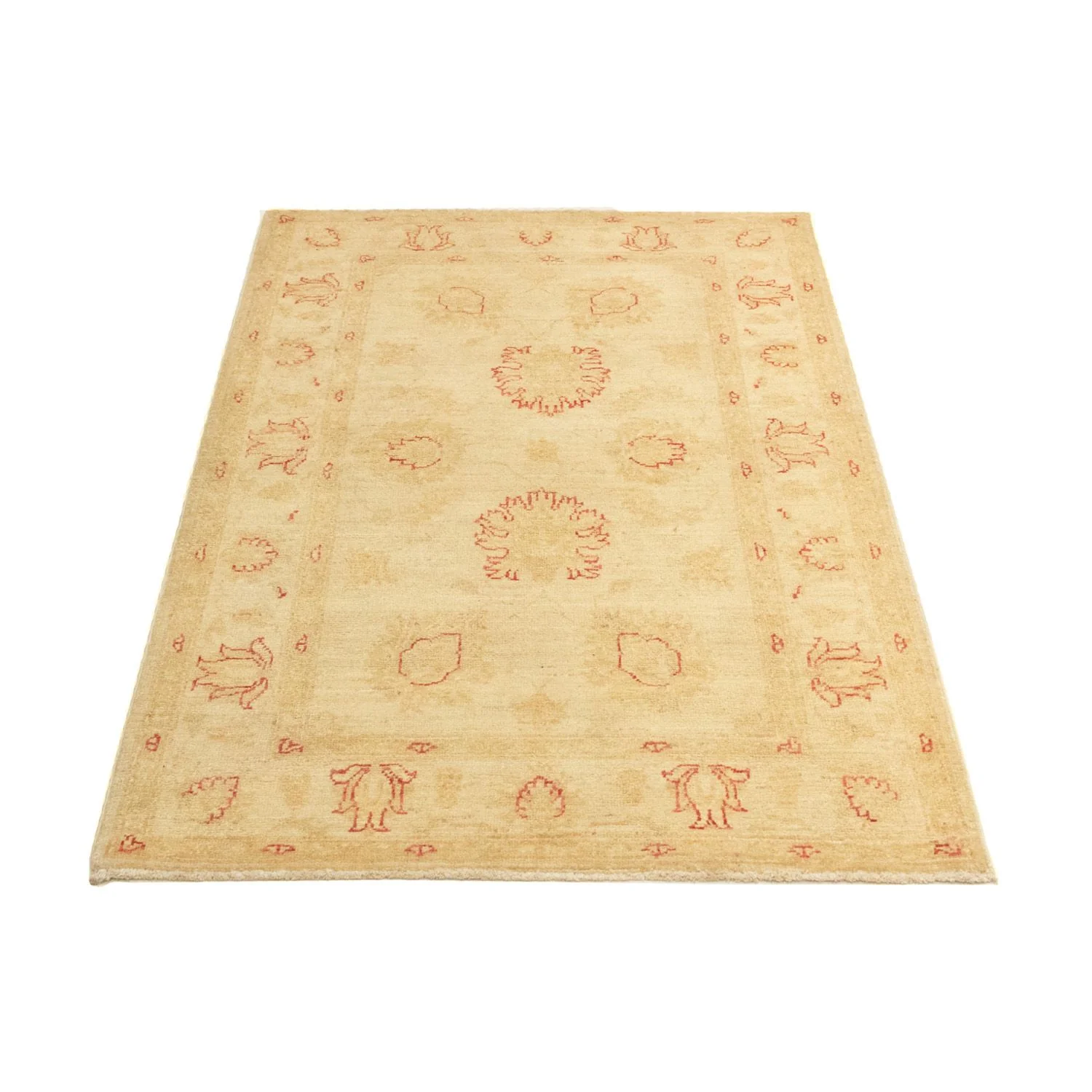 Ziegler Teppich 126 x 85 cm - beige - Image 5