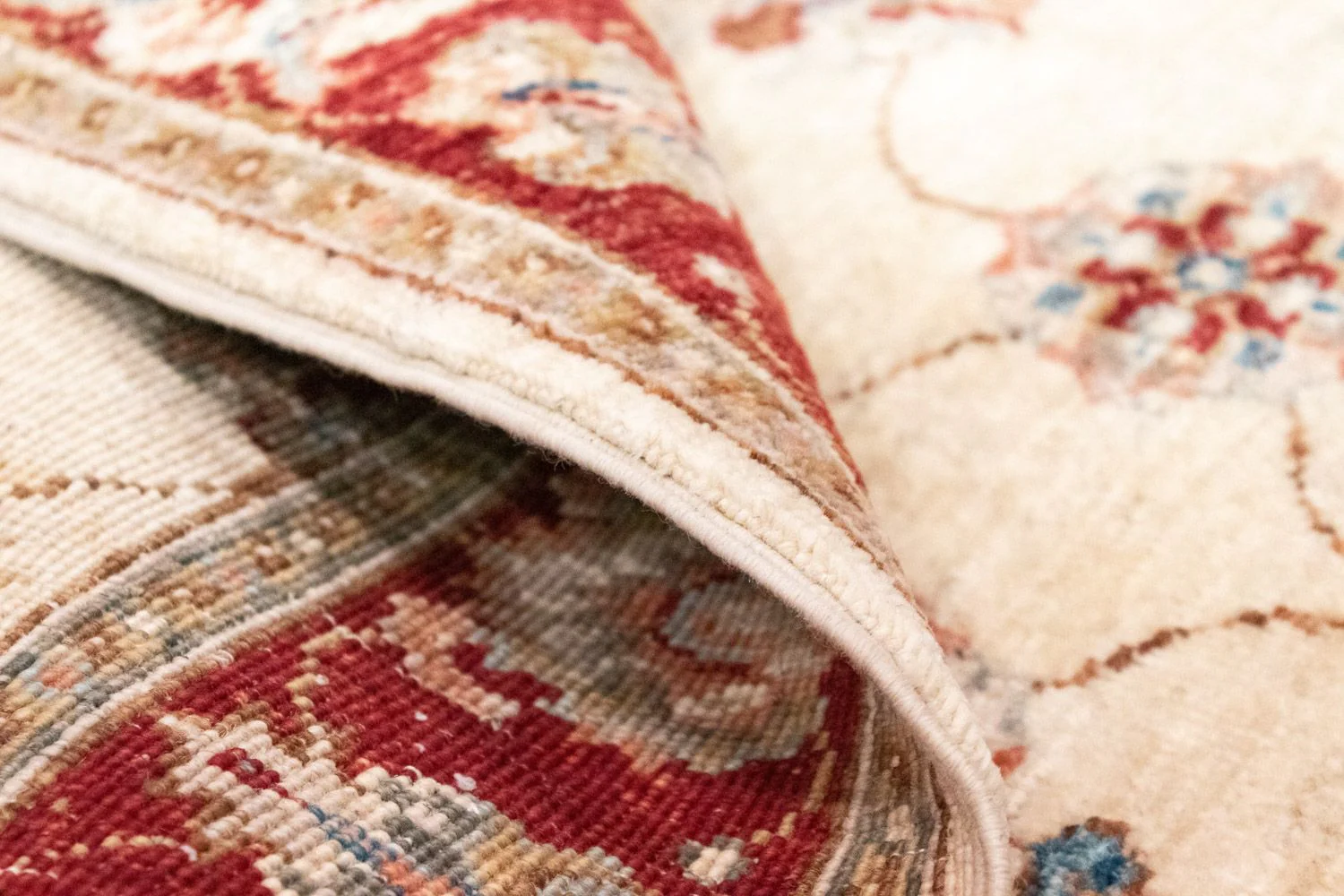 Ziegler Teppich 128 x 82 cm - beige - Image 4
