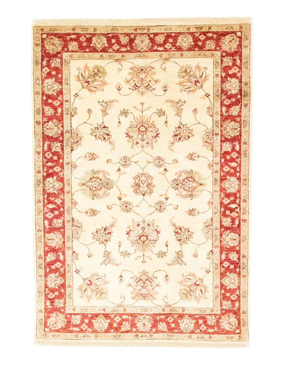 Ziegler Teppich 182 x 121 cm - beige