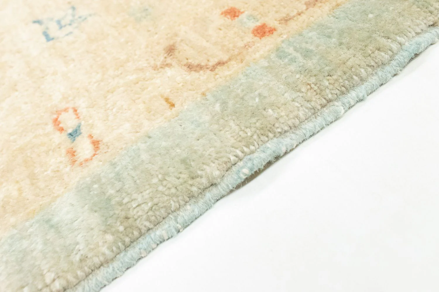 Ziegler Teppich 186 x 125 cm - hellblau - Image 3