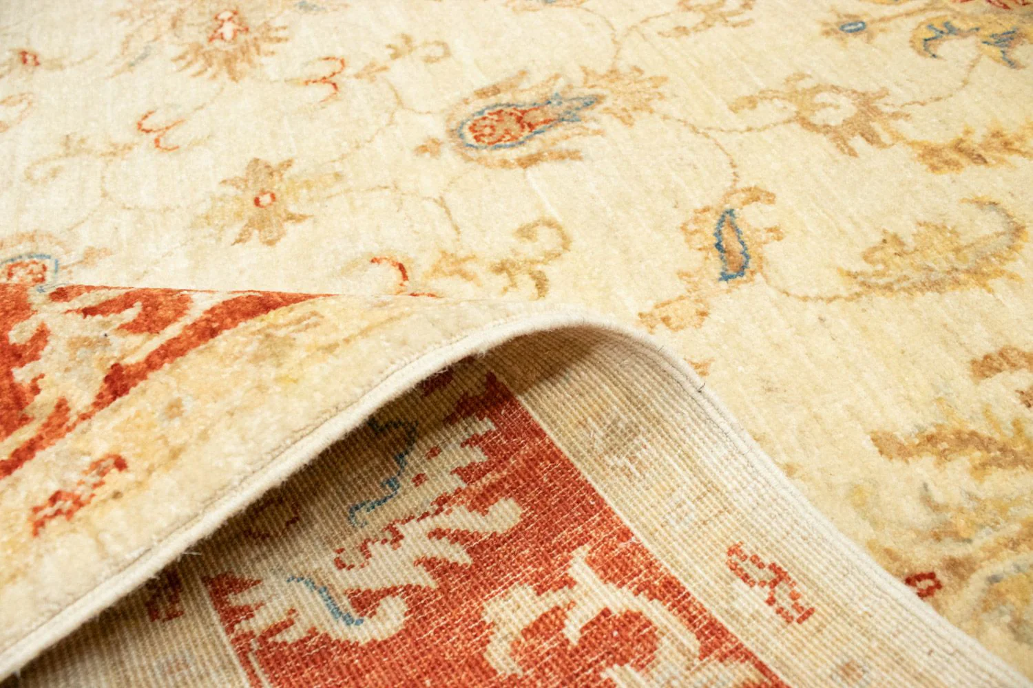Ziegler Teppich 198 x 145 cm - beige - Image 4