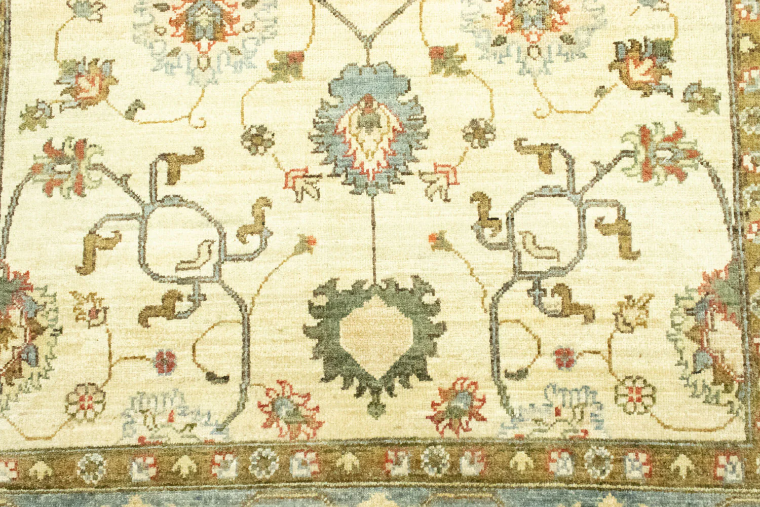 Ziegler Teppich 200 x 148 cm - hellbeige - Image 2