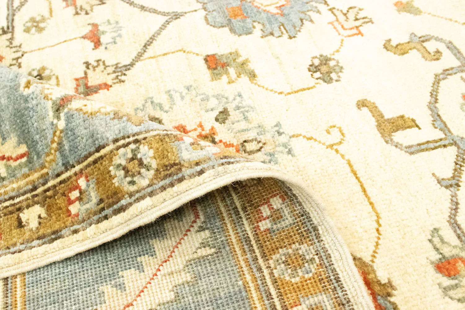 Ziegler Teppich 200 x 148 cm - hellbeige - Image 4