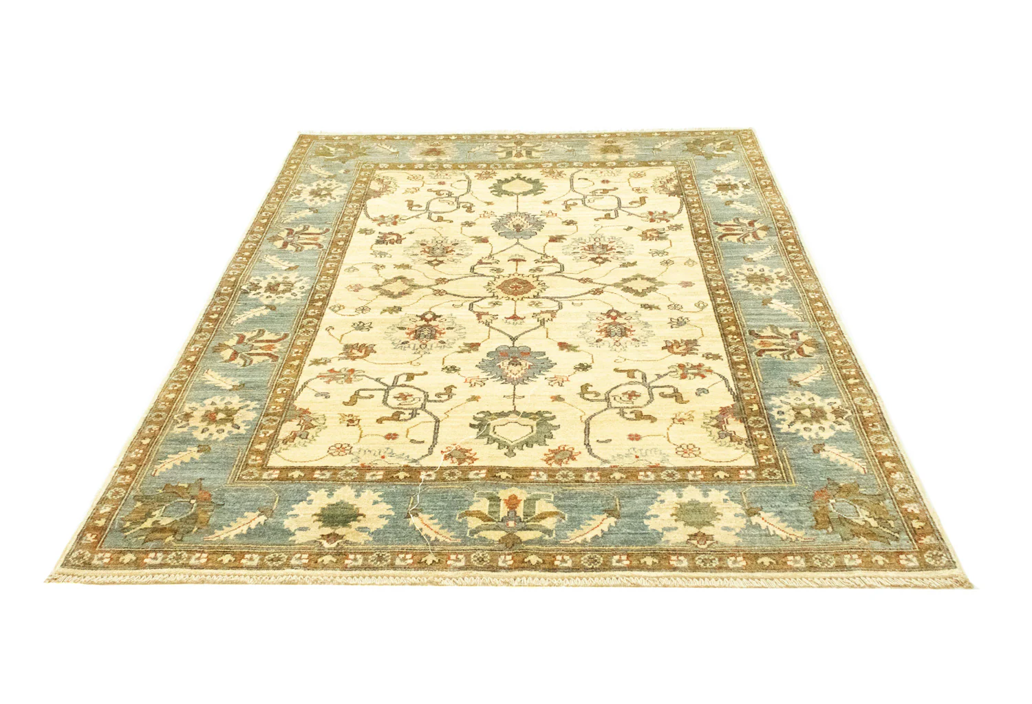 Ziegler Teppich 200 x 148 cm - hellbeige - Image 5