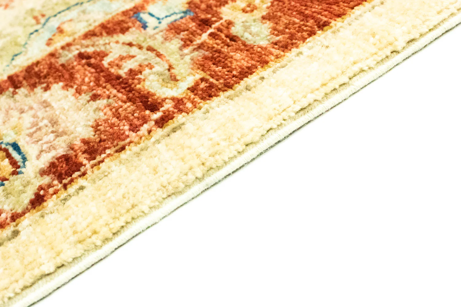 Ziegler Teppich 203 x 81 cm - hellbeige - Image 3