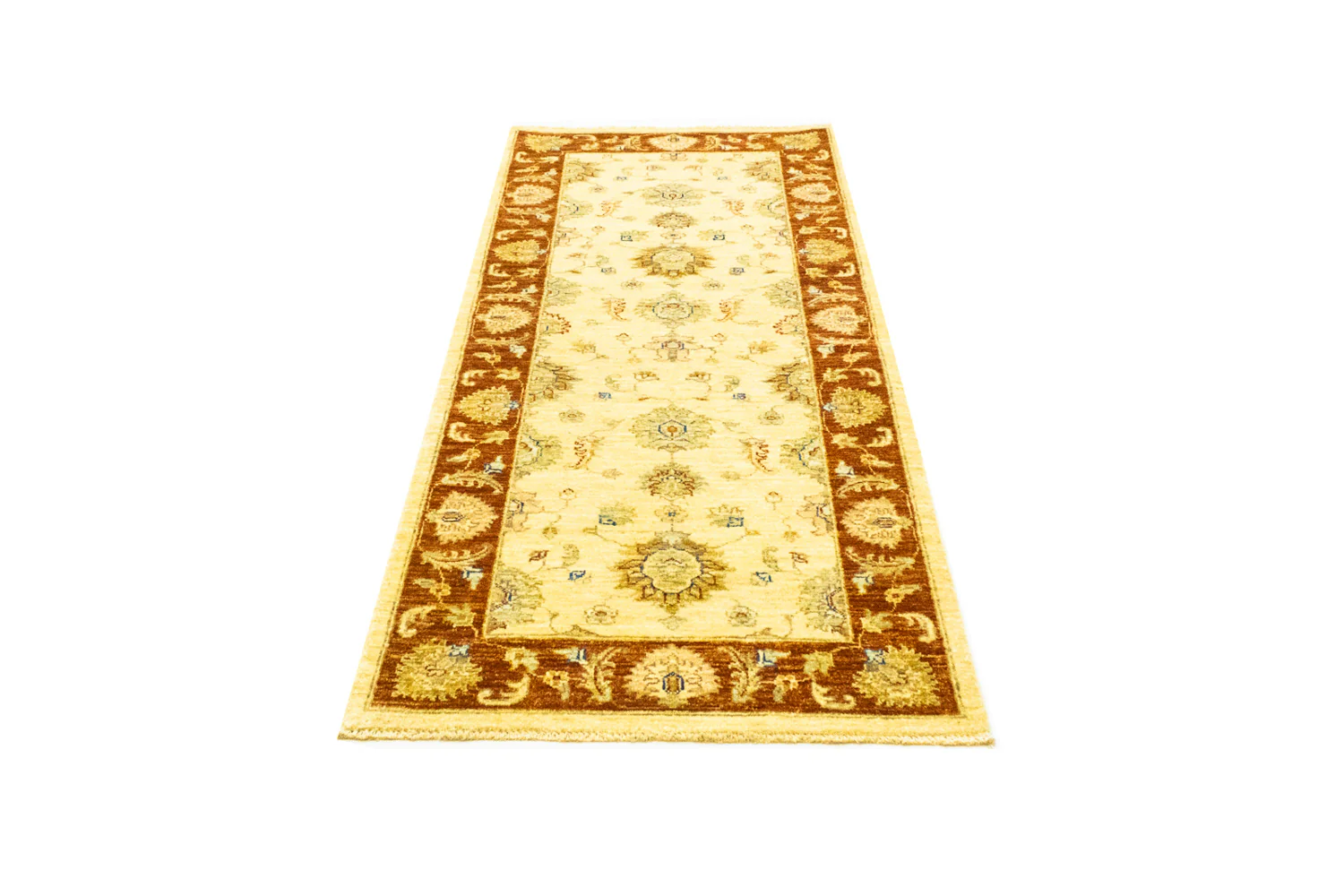 Ziegler Teppich 203 x 81 cm - hellbeige - Image 5