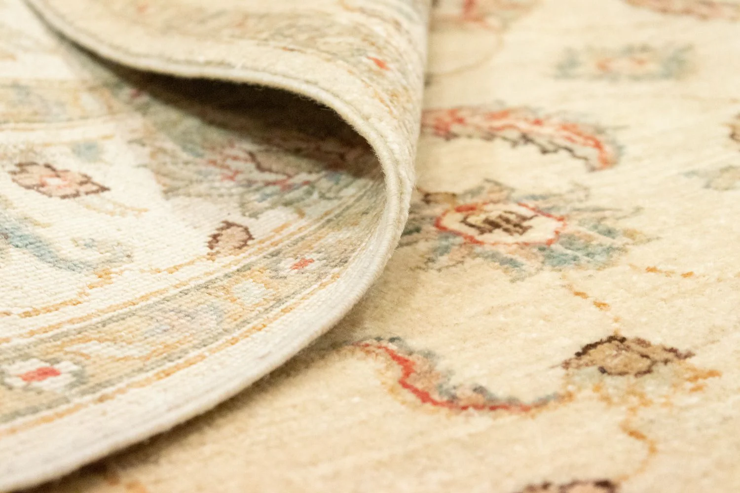 Ziegler Teppich 204 x 150 cm - beige - Image 4