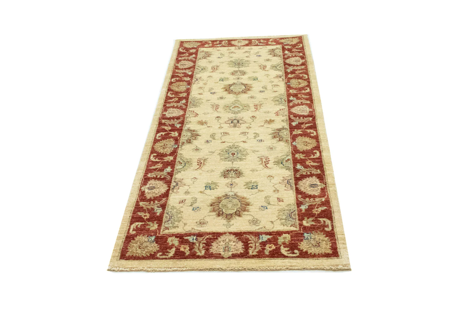Ziegler Teppich 204 x 80 cm - hellbeige - Image 5