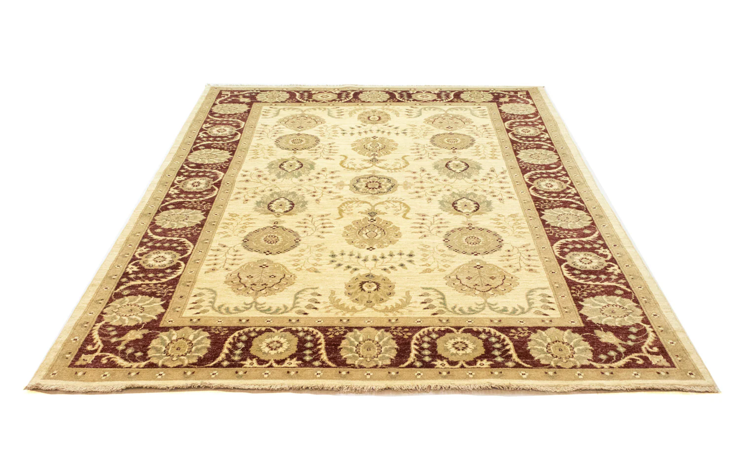Ziegler Teppich 240 x 169 cm - hellbeige - Image 4