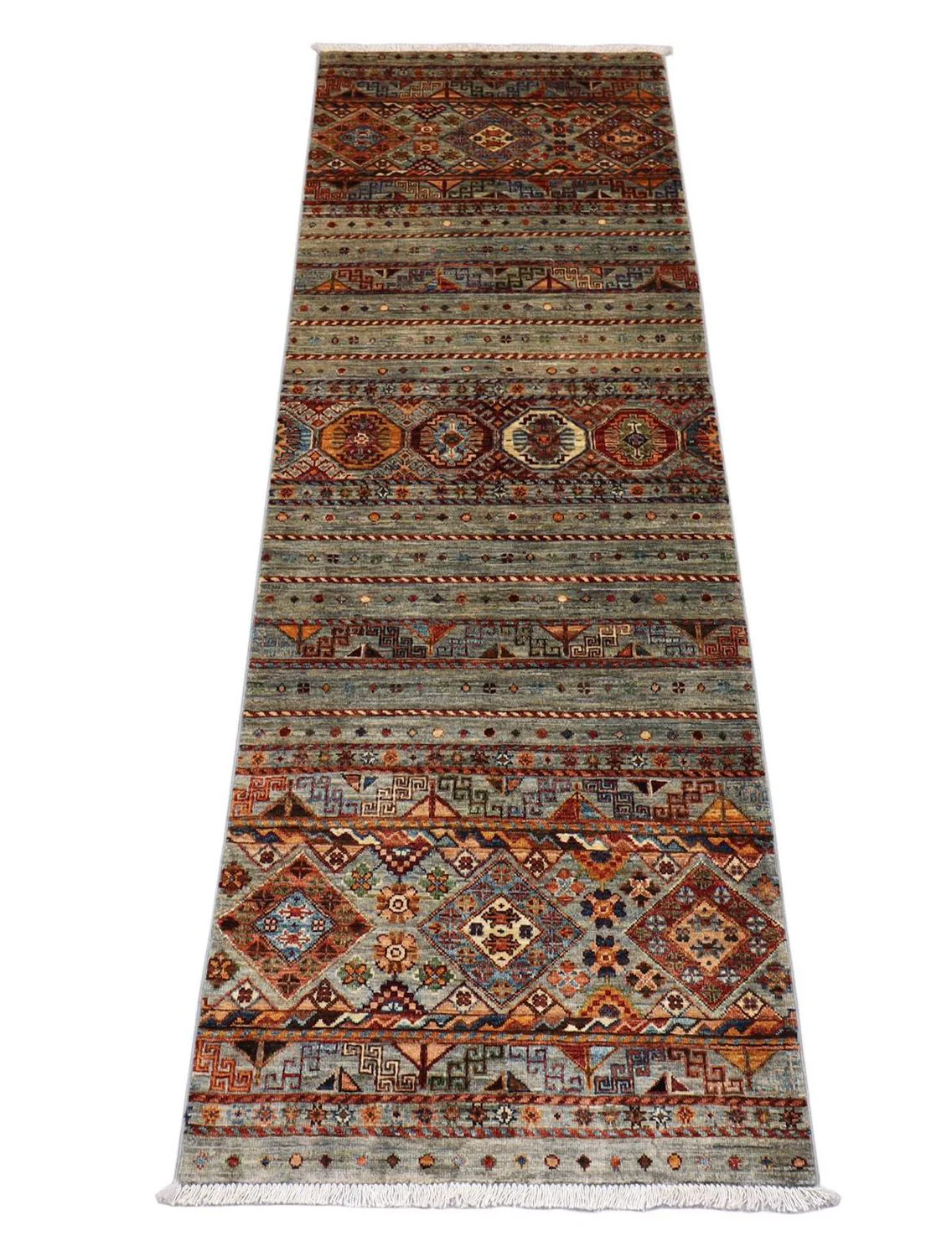 Ziegler Teppich 256 x 85 cm - olivgrün - Image 2