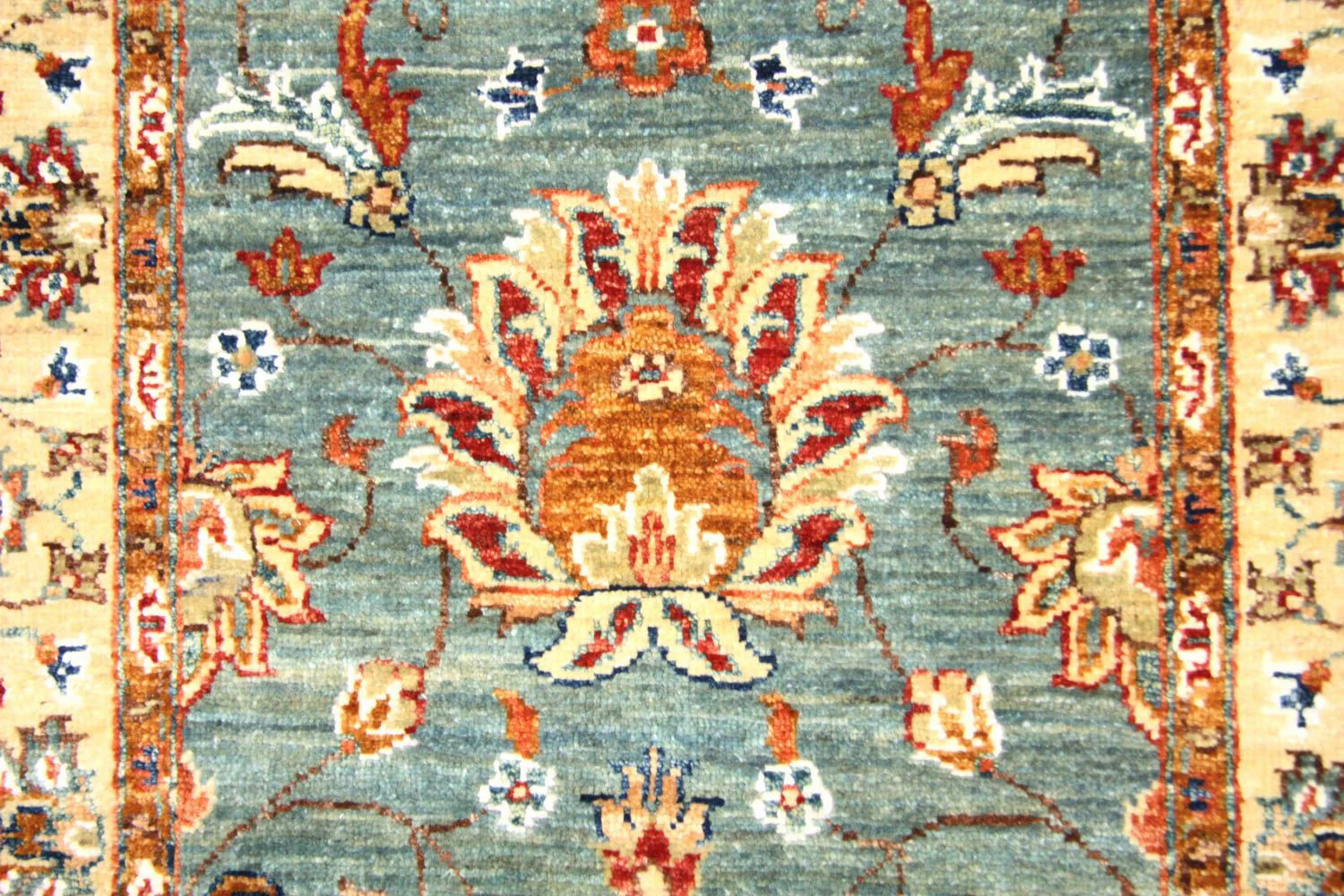 Ziegler Teppich 262 x 71 cm - blau - Image 2