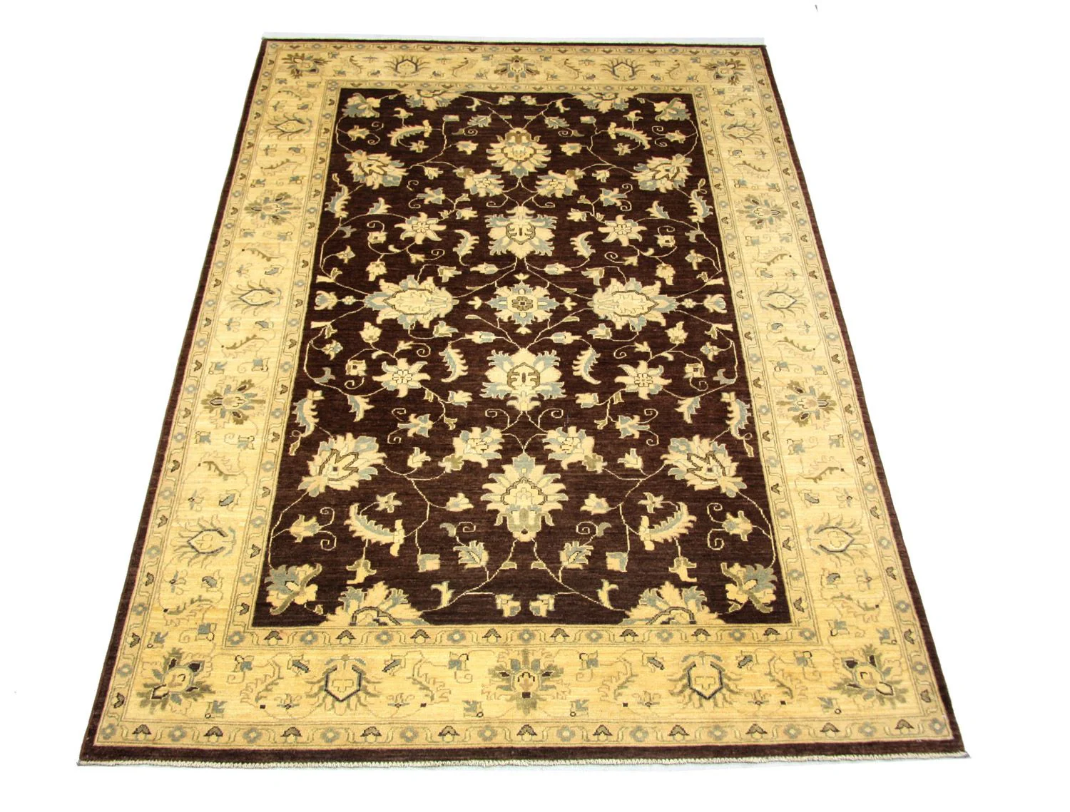 Ziegler Teppich 271 x 186 cm - braun