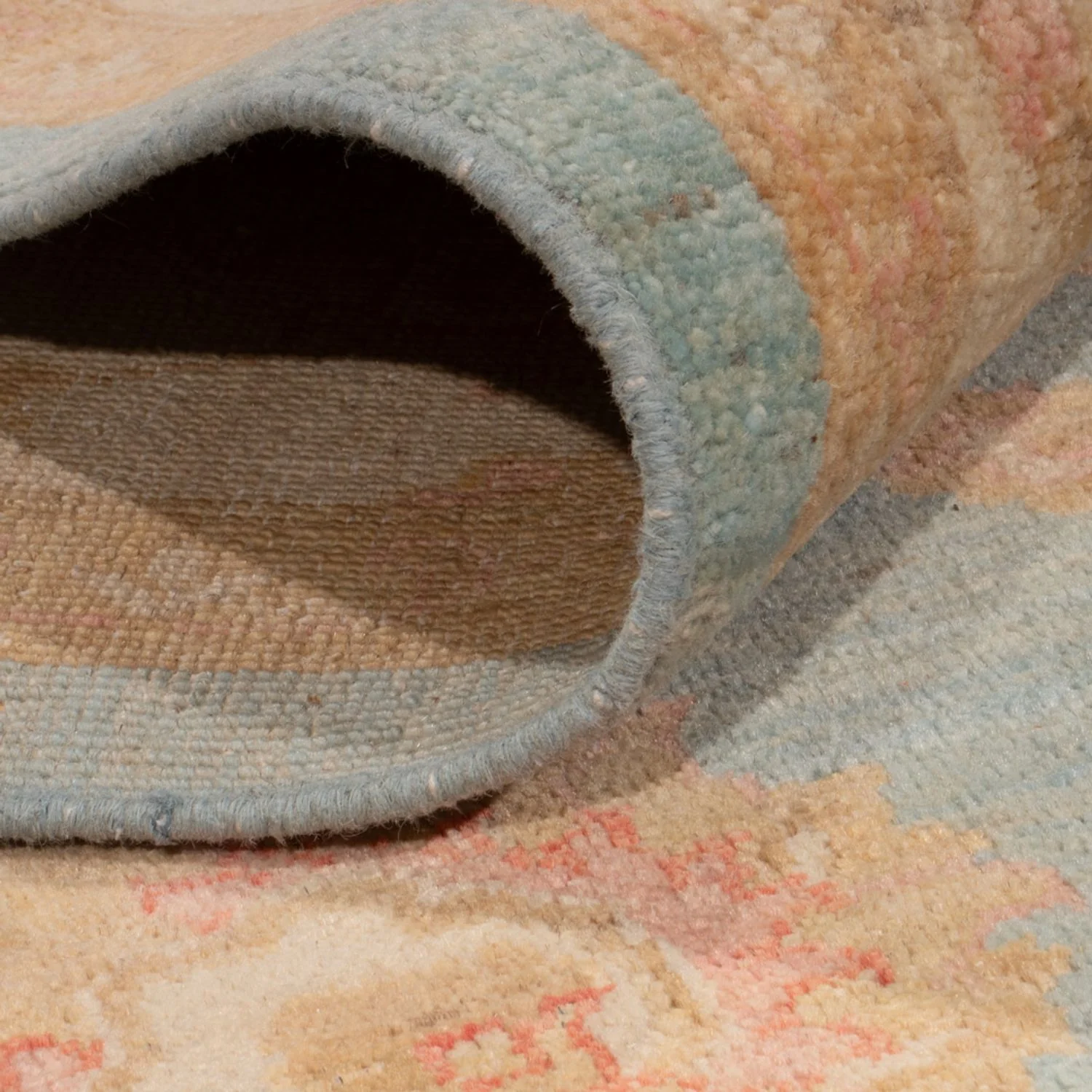 Ziegler Teppich - 298 x 206 cm - hellblau - Image 4