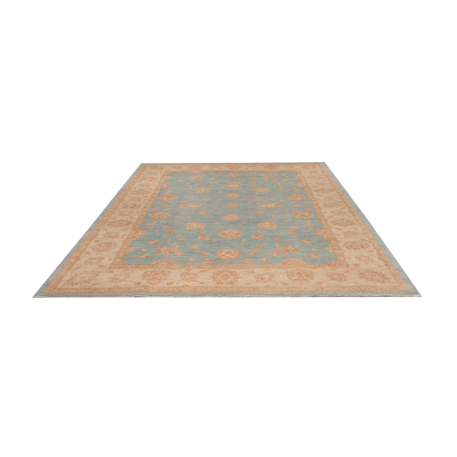 Ziegler Teppich - 298 x 206 cm - hellblau - Image 5