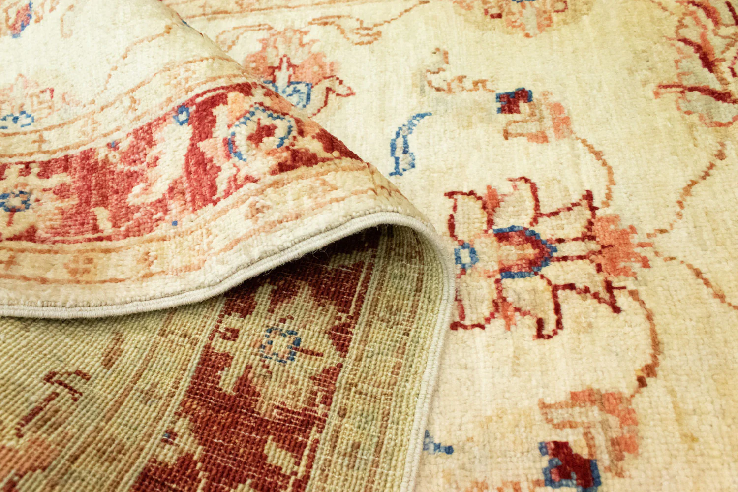 Ziegler Teppich 299 x 80 cm - hellbeige - Image 4