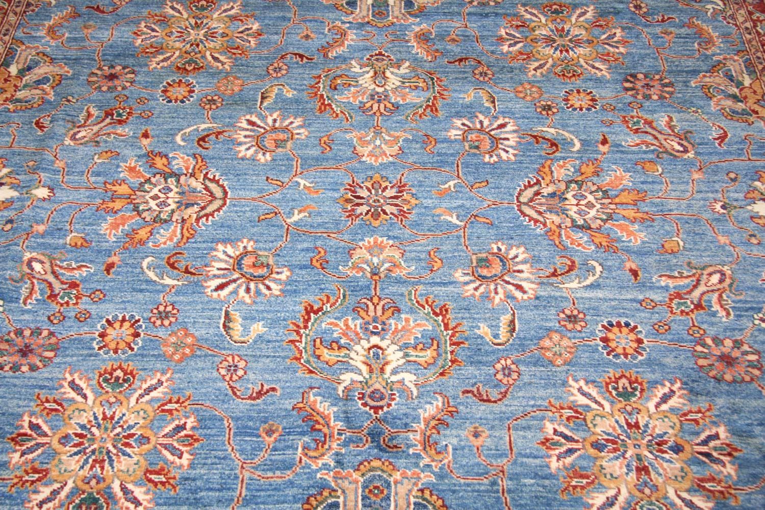 Ziegler Teppich 304 x 249 cm - blau - Image 2