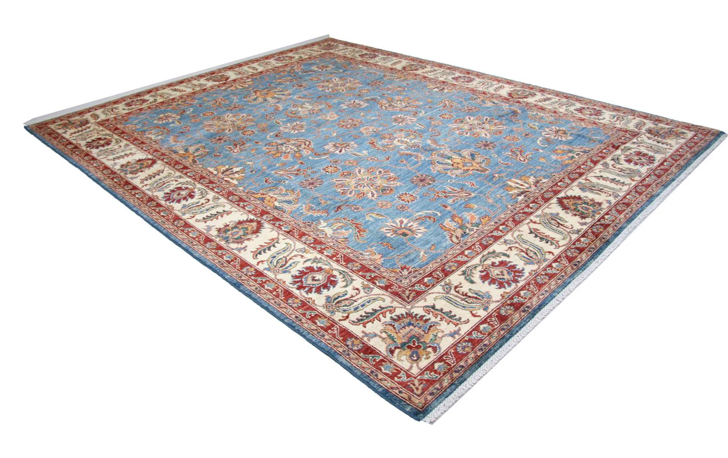 Ziegler Teppich 304 x 249 cm - blau - Image 4