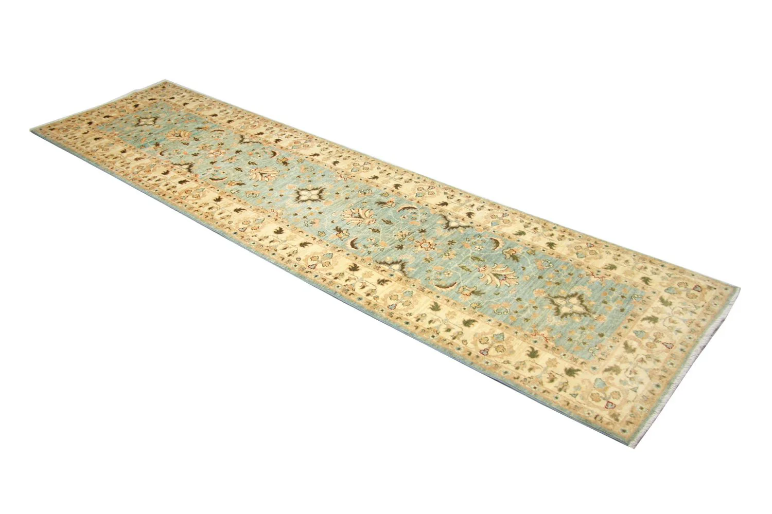 Ziegler Teppich 312 x 84 cm - blau - Image 2