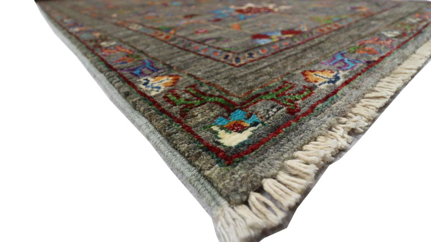 Ziegler Teppich 315 x 82 cm - olivgrün - Image 2