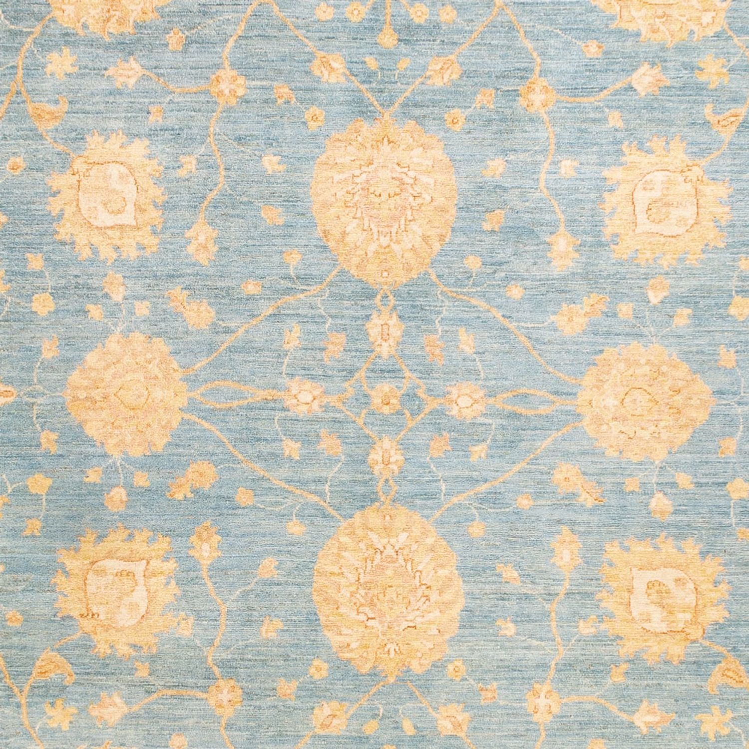 Ziegler Teppich - 343 x 248 cm - hellblau - Image 2