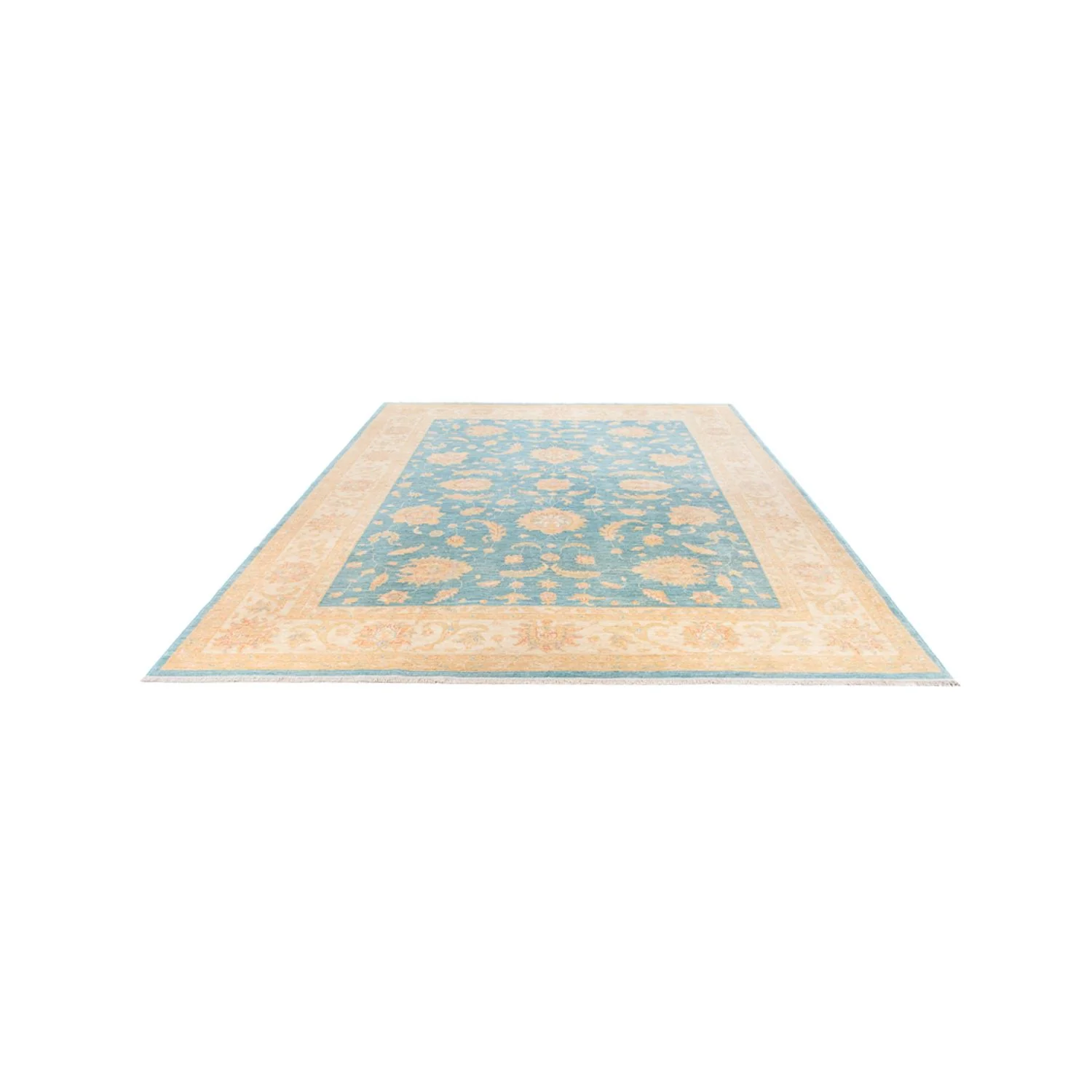 Ziegler Teppich - 343 x 249 cm - hellblau - Image 5