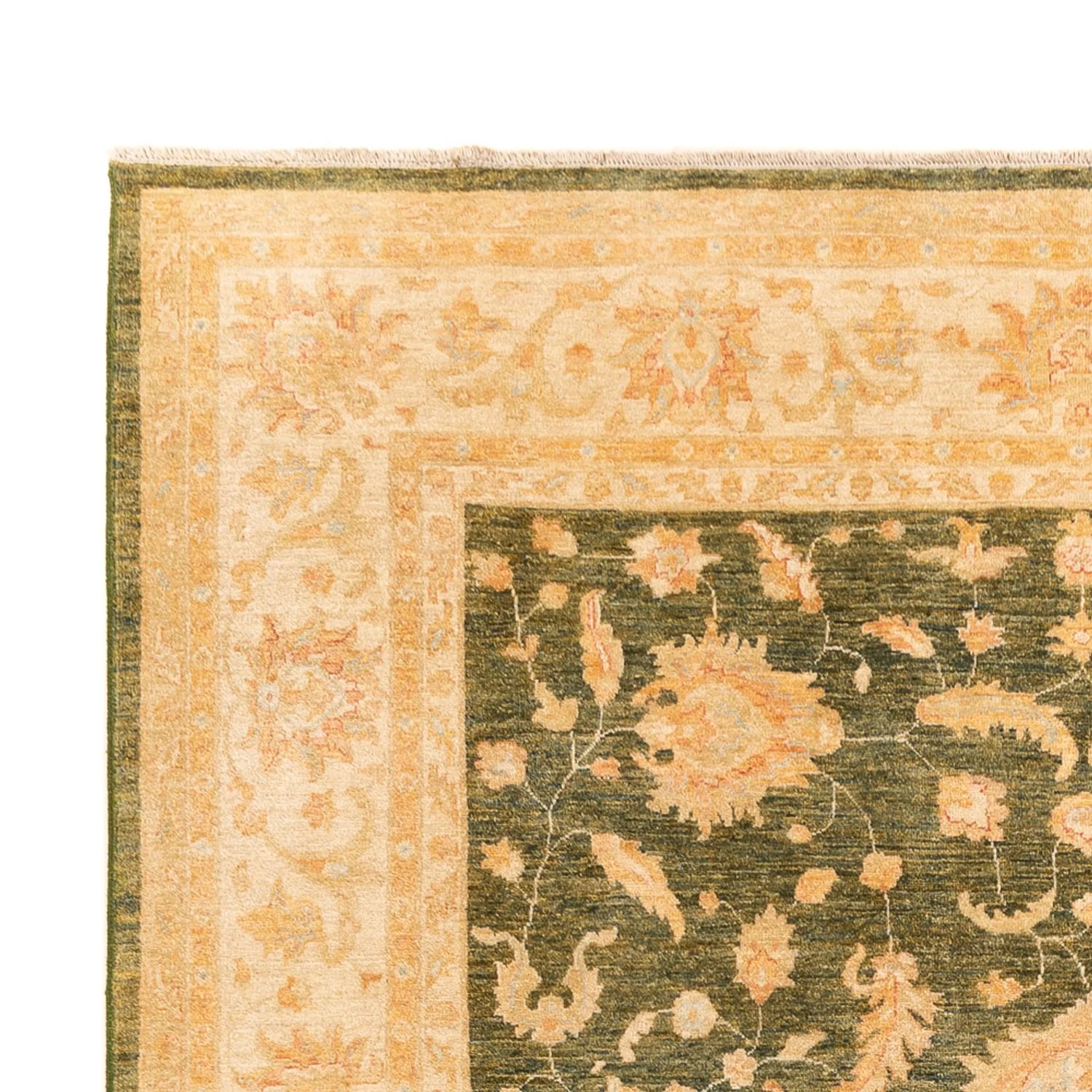 Ziegler Teppich - 346 x 258 cm - olivgrün - Image 3
