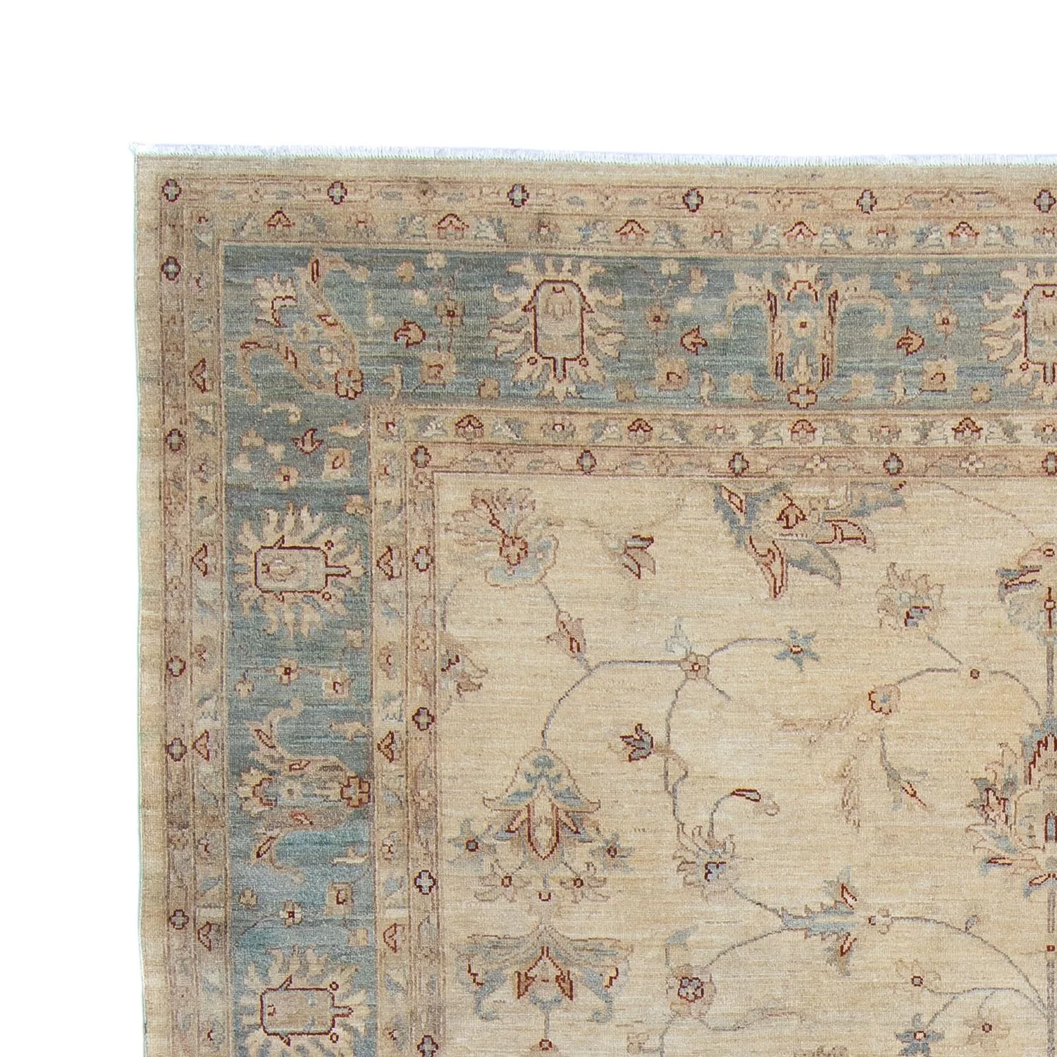 Ziegler Teppich 347 x 250 cm - hellbeige - Image 3