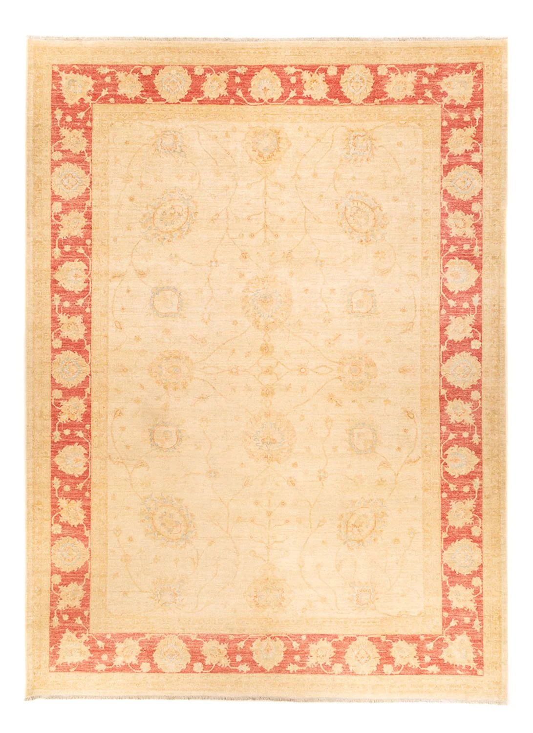 Ziegler Teppich - 347 x 256 cm - beige