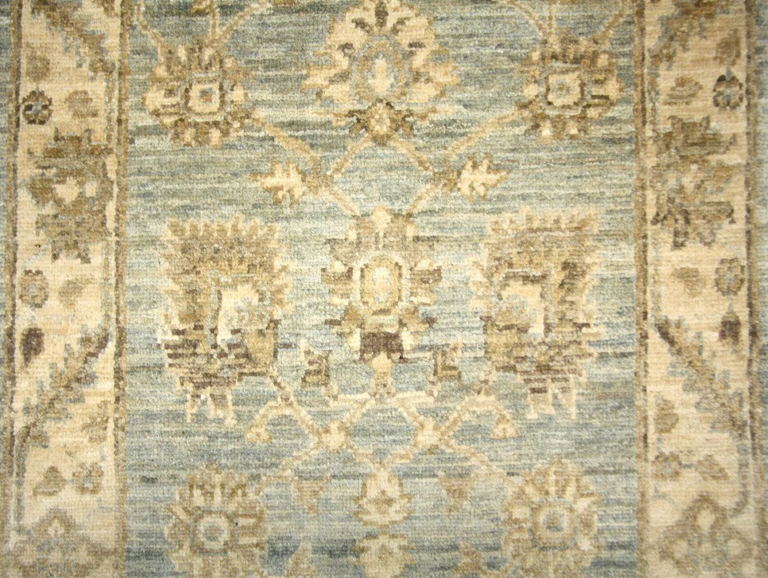 Ziegler Teppich 352 x 70 cm - blau - Image 2