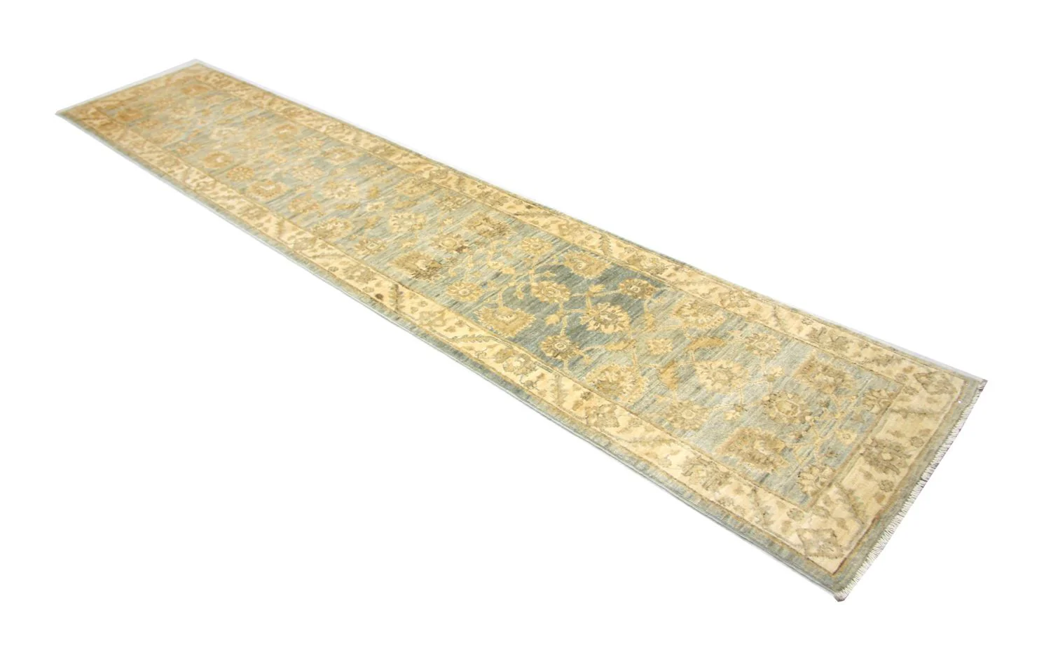 Ziegler Teppich 352 x 70 cm - blau - Image 3
