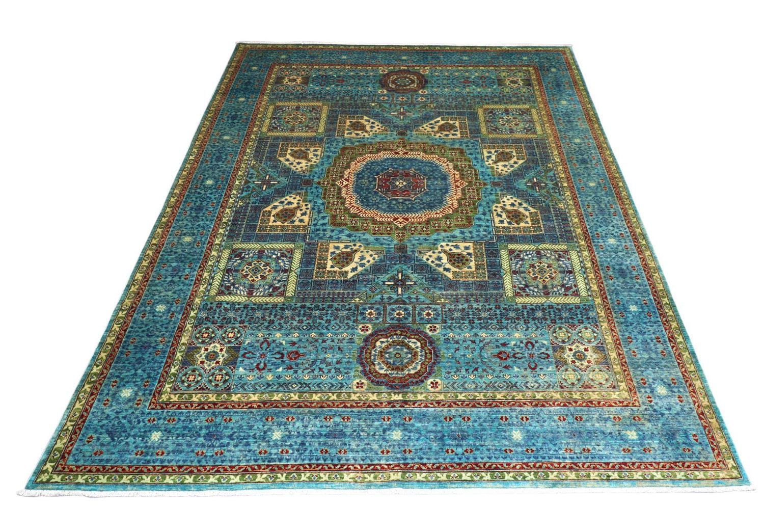 Ziegler Teppich 368 x 271 cm - türkis - Image 3