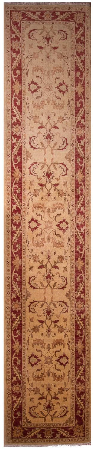 Ziegler Teppich 378x76cm - Orientteppich