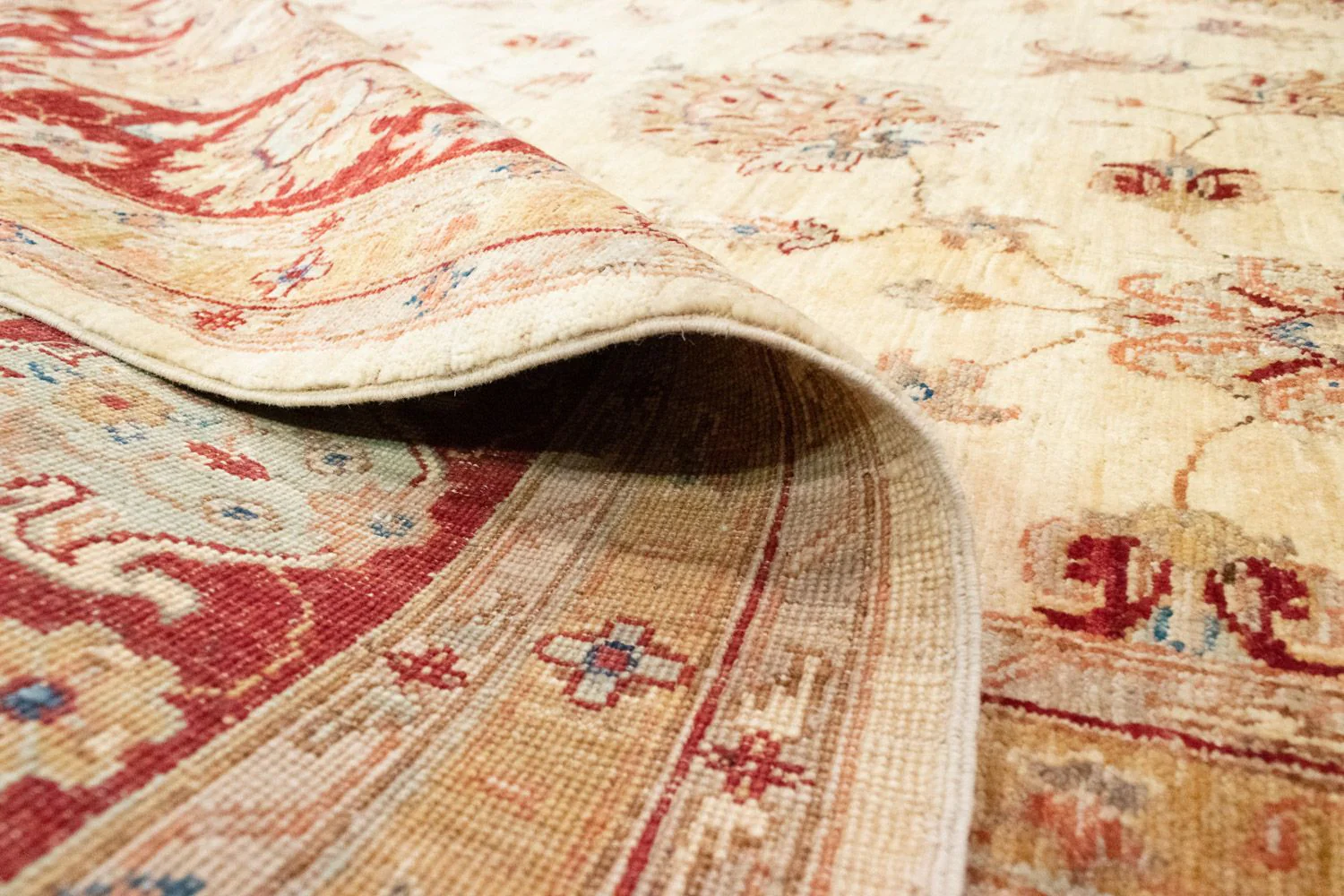 Ziegler Teppich 391 x 302 cm - beige - Image 4