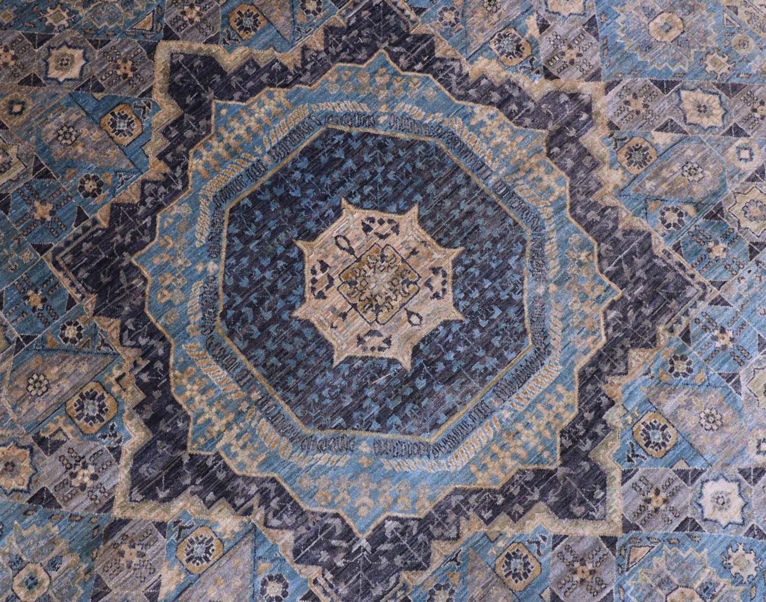 Ziegler Teppich 427 x 313 cm - blau - Image 2