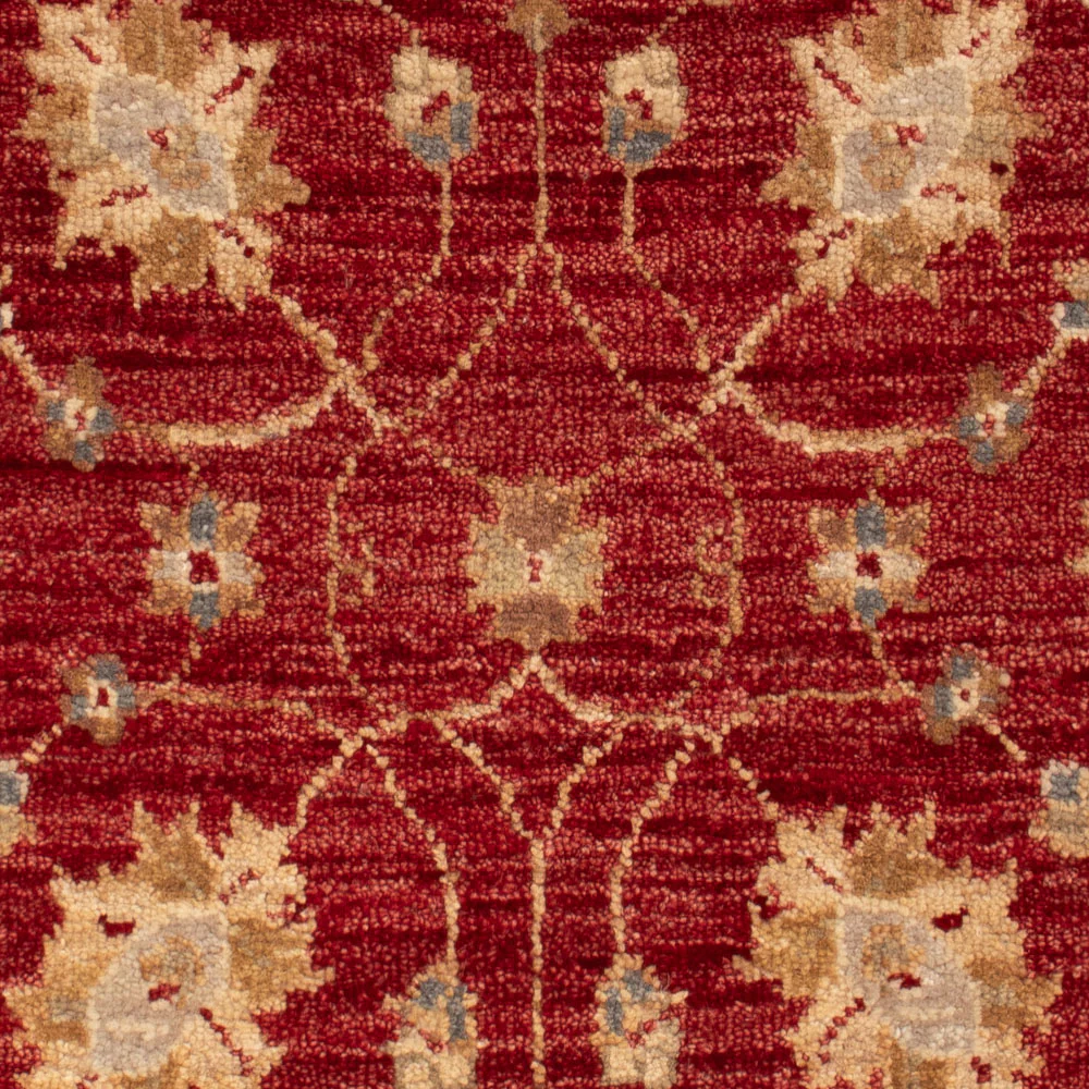Ziegler Teppich - 90 x 60 cm - bordeauxrot - Image 2