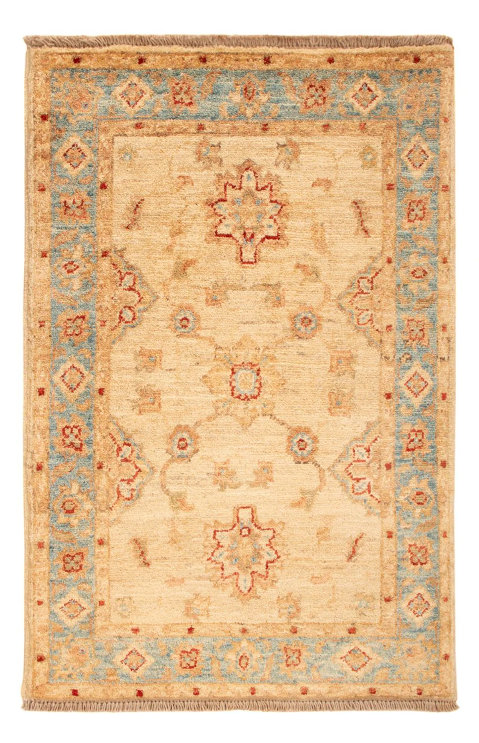 Ziegler Teppich - 91 x 60 cm - beige